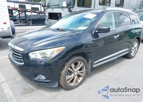 2013 Infiniti Jx35 z USA, uszkodzony, nr VIN 5N1AL0MM3DC328196